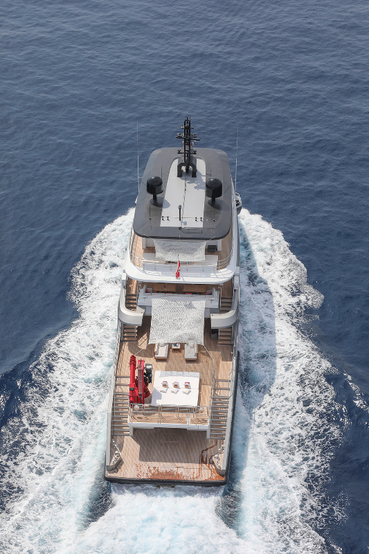 Image for article First explorer yacht from the K-Series by Floating Life on display at MYS