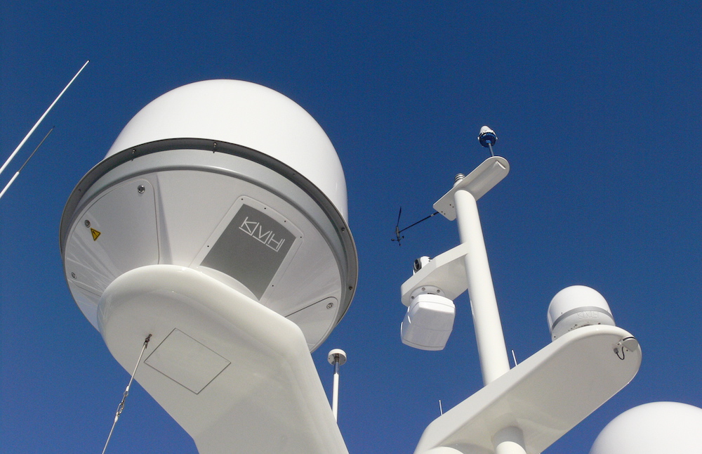 Image for article KVH launches unlimited VSAT streaming service for yachts