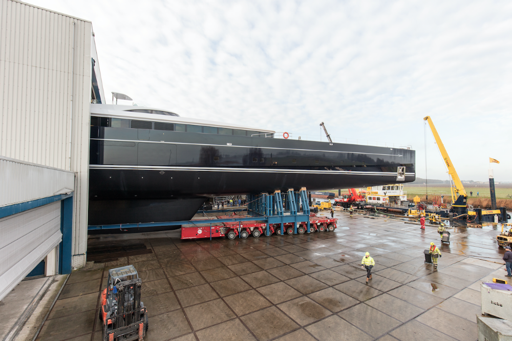 Image for article Royal Huisman launches 81m Sea Eagle II