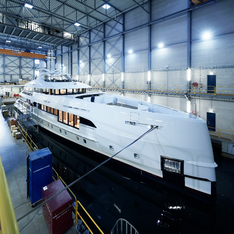 Image for article Heesen launches second hybrid yacht