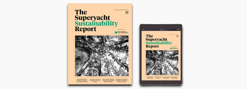 Image for article The Superyacht Sustainability Report out now