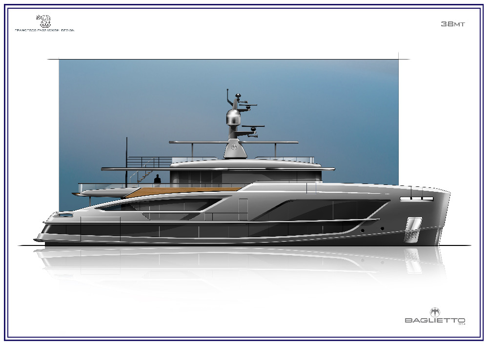 Image for article Baglietto sells new 38m superyacht