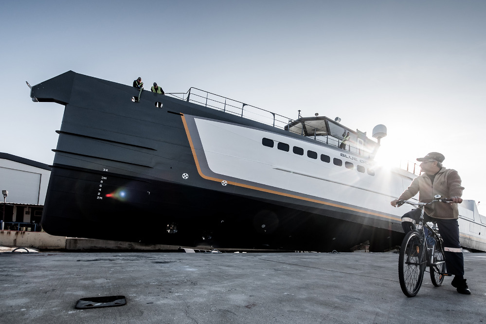 Image for article Damen launches 55m 'Blue Ocean'