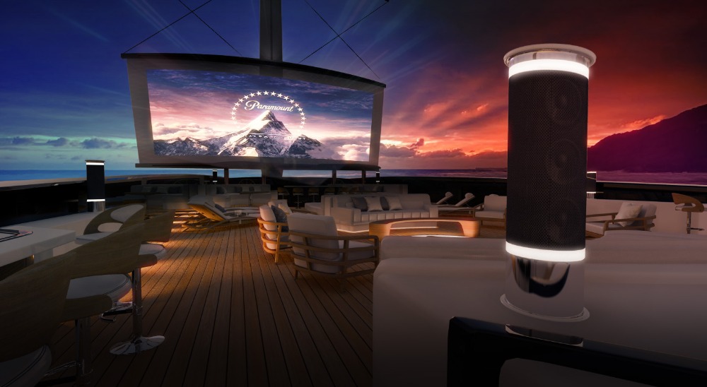 Image for article Yacht Intelligence's open-air cinema concept