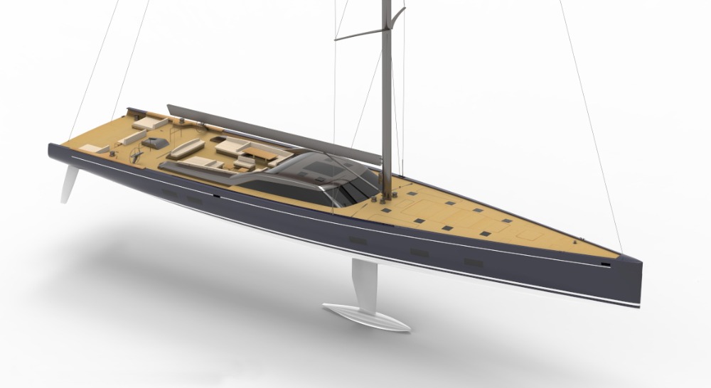 Image for article Royal Huisman announces 46m sailing yacht order