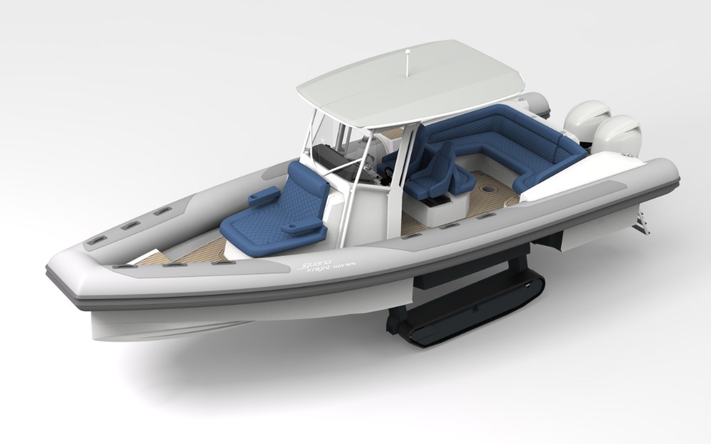 Image for article Iguana Yachts announces latest amphibious RIB model