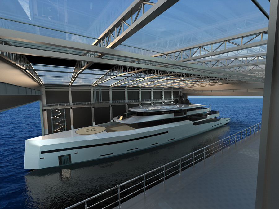 Image for article BYD Group unveils new superyacht concept with triple hybrid propulsion