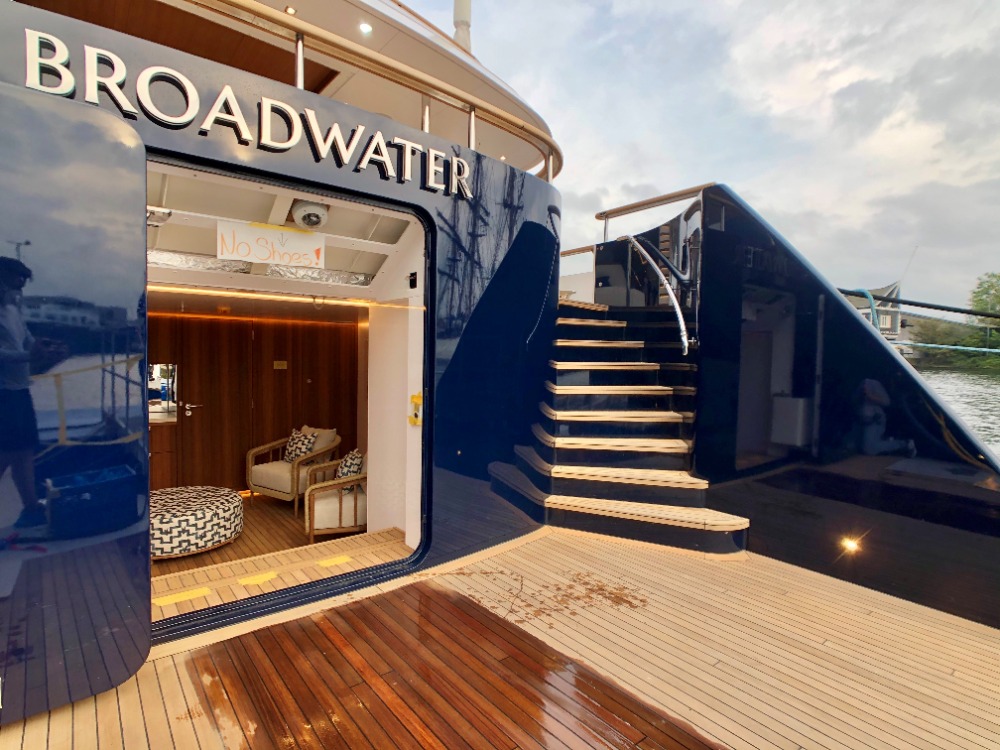 Image for article Huisfit completes refit of M/Y Broadwater