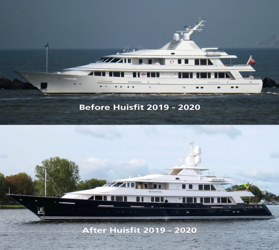 Image for article Huisfit completes refit of M/Y Broadwater