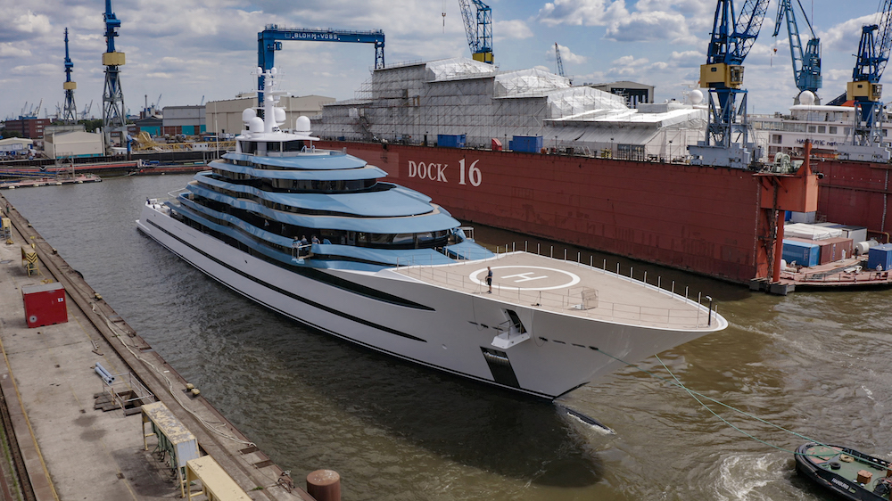 Image for article Lürssen completes refit of Kaos