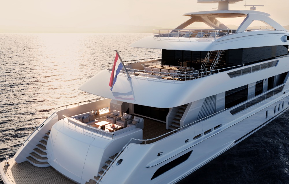 Image for article 55m Project Gemini under construction at Heesen
