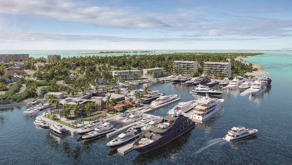 Image for article Hurricane Hole Superyacht Marina begins construction