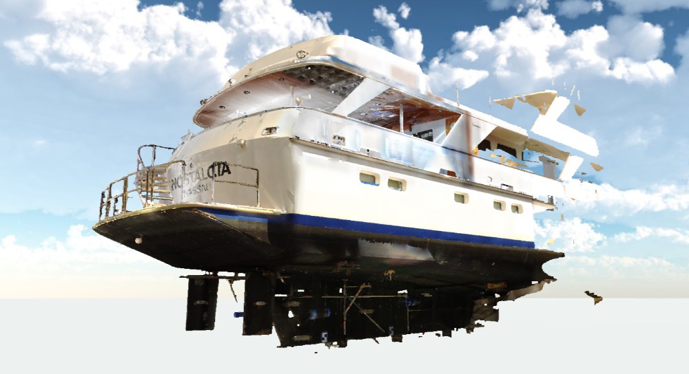 Image for article The value of 3D laser scanning for superyacht refits