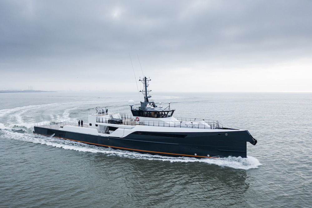 Image for article Damen Yachting confirms sale of 55m Gene Chaser