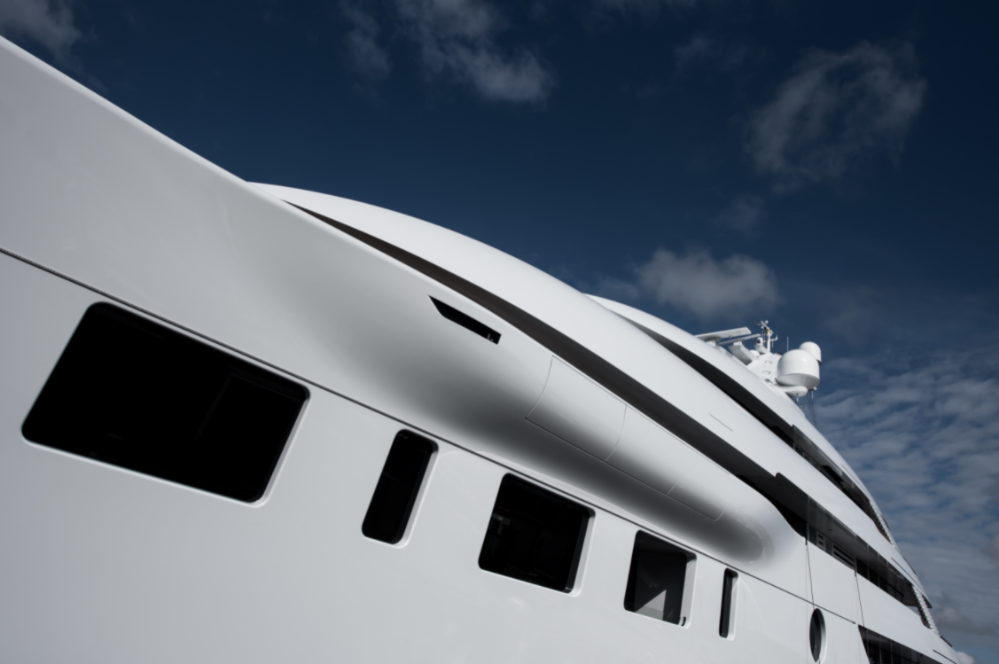 Image for article Feadship celebrates launch of 95m Bliss 