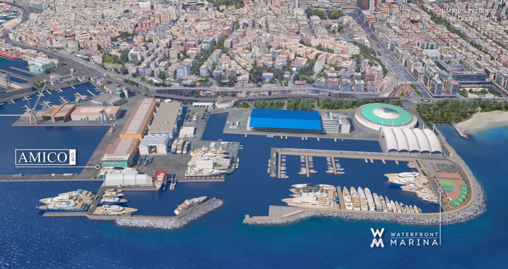 Image for article Amico & Co presents Waterfront Marina in Genoa