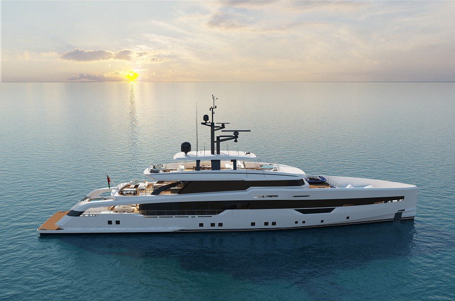 Image for article CRN releases initial design details for the bespoke 52m M/Y 142