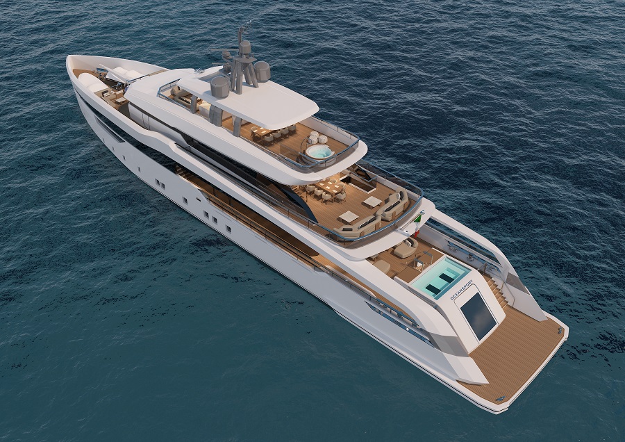 Image for article CRN releases initial design details for the bespoke 52m M/Y 142