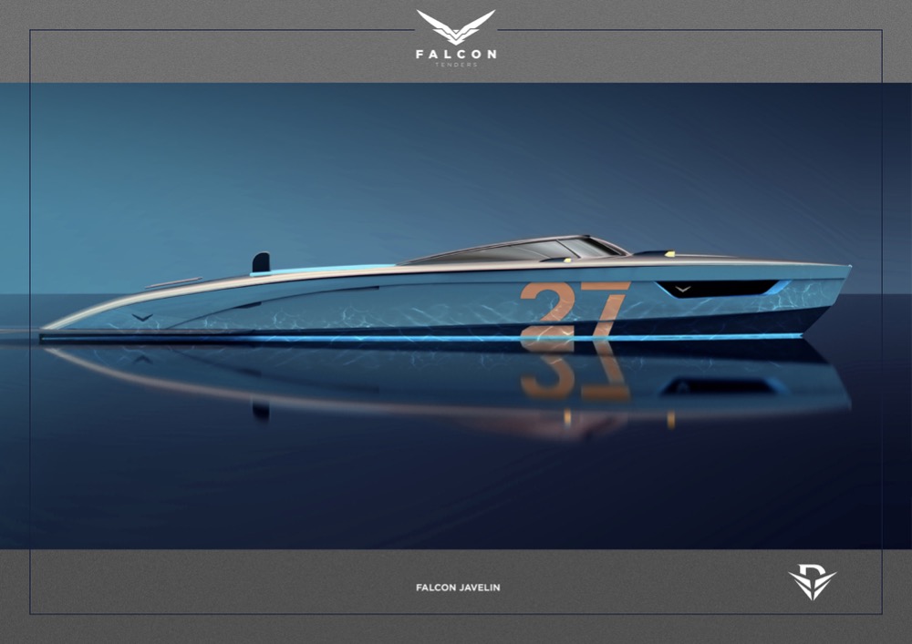 Image for article Falcon Tenders releases raft of superyacht design collaborations