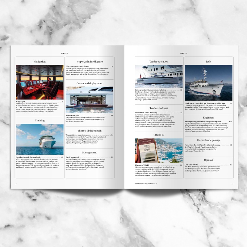 Image for article The Superyacht Captains Report