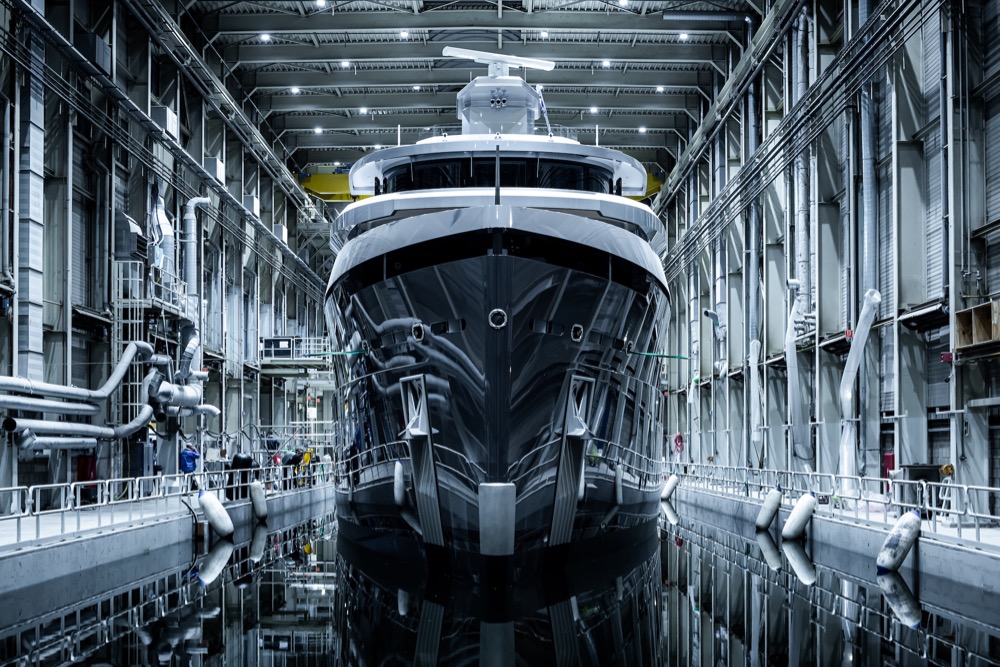 Image for article Feadship’s Shinkai nears delivery