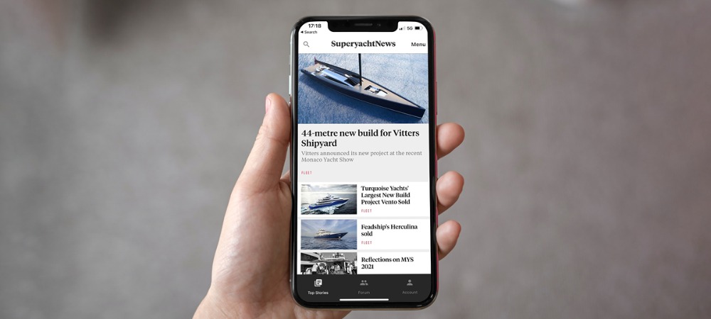 Image for article Out now, the new SuperyachtNews app!