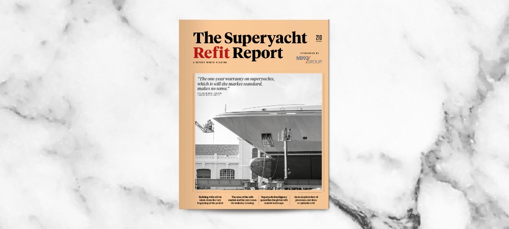 Image for article The Superyacht Refit Report