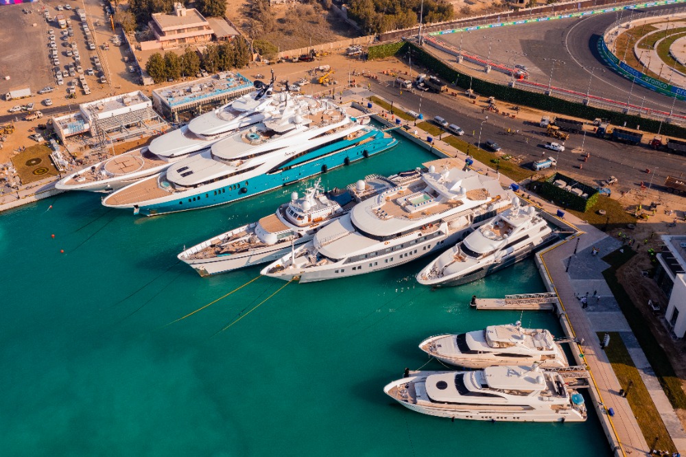 Image for article Jeddah Yacht Club & Marina hosts first superyachts