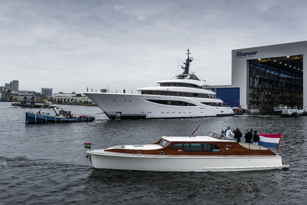 Image for article Feadship's Juice successfully launched