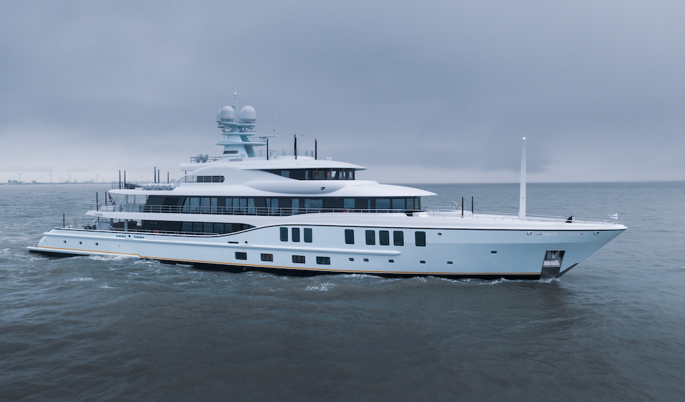 Image for article Amels 242 Avanti Sets Sail