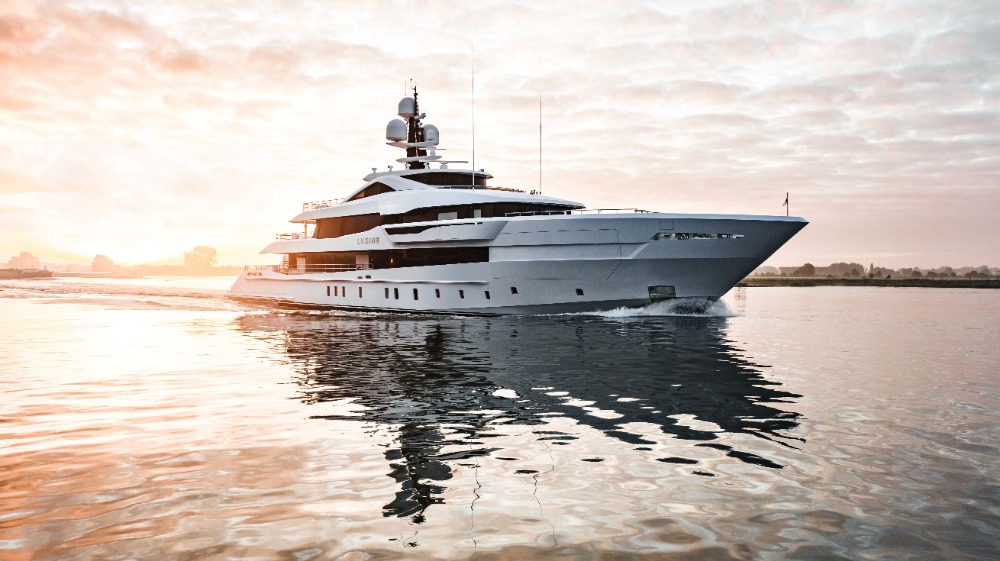 Image for article Heesen delivers 60m Lusine, its first of 2022