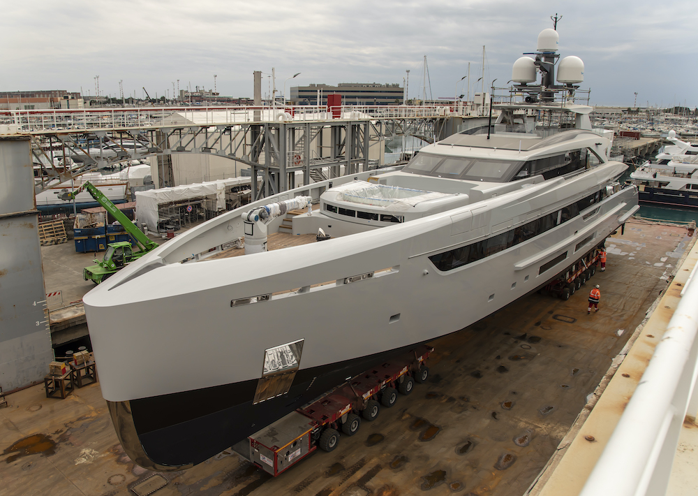 Image for article Tankoa Yachts launch 4th hull of its 50m hybrid series