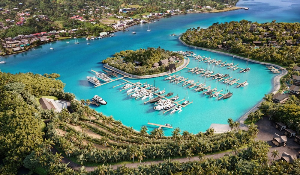 Image for article Nawi Island Marina nears completion
