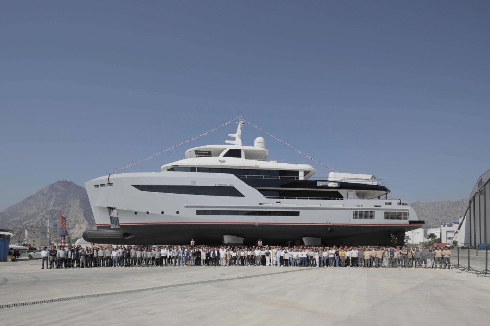 Image for article Bering launches its biggest explorer yacht yet - the B145