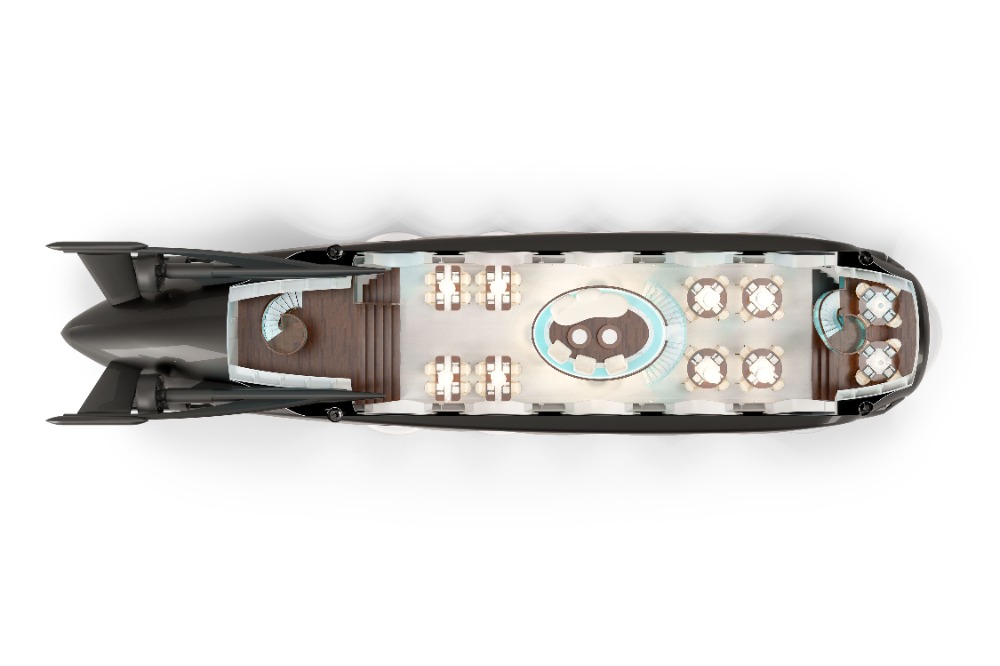 Image for article U-Boat Worx reveal underwater entertainment platform submarine