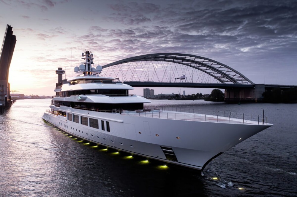 Image for article Oceanco delivers 117m Infinity