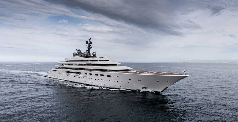 Image for article Lürssen deliver 160m M/Y Blue