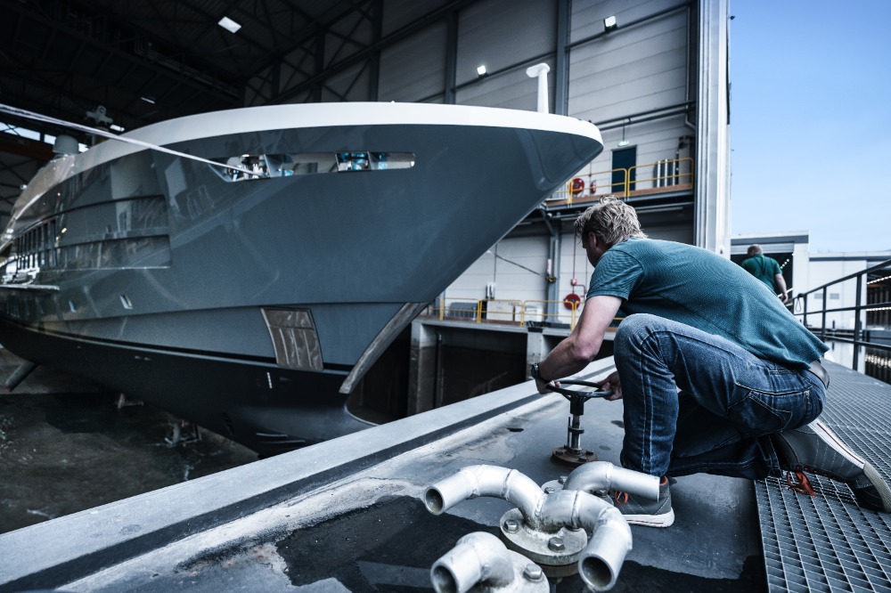Image for article Heesen launch 55m M/Y Reliance, formerly known as Project Gemini