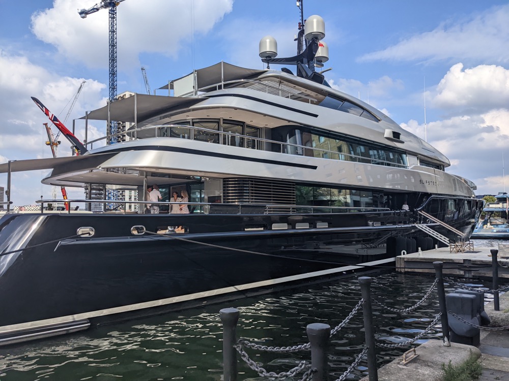 Image for article Top stories 2022: Lunch on board the 60m M/Y Slipstream