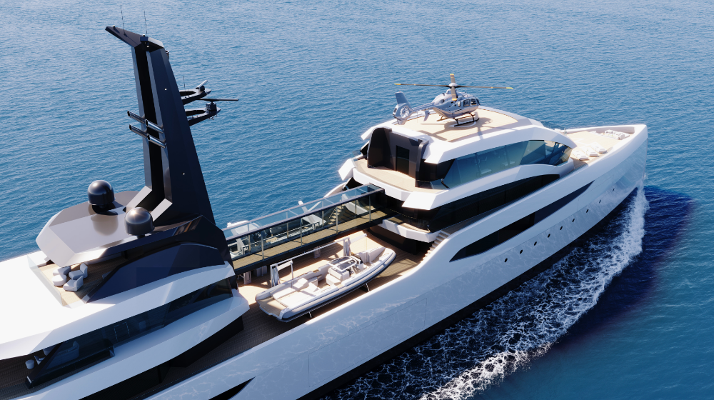 Image for article Feadship makes a statement with bizarre new concept