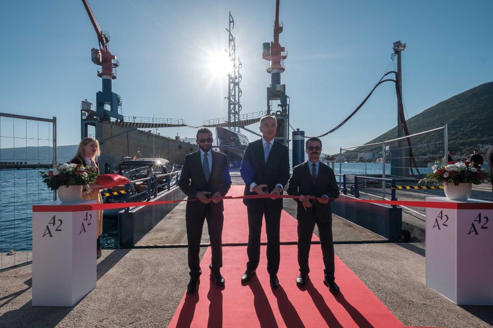 Image for article Adriatic42's refit facility in Montenegro officially opens