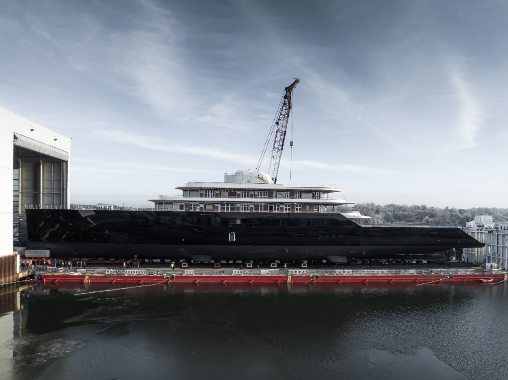 Image for article Abeking & Rasmussen launches 118m hull