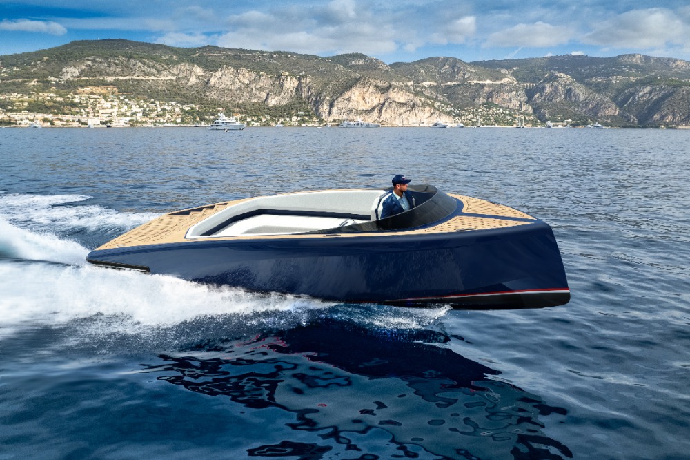 Image for article Falcon unveils new electric tender