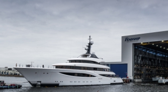 Image for Feadship's Juice successfully launched