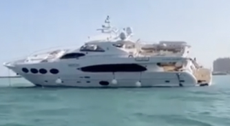 Image for 33m yacht hits reef in Qatar