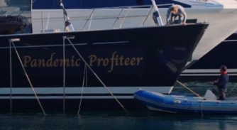 Image for 40m yacht re-named ‘Pandemic Profiteer’