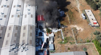 Image for Fire erupts at Sirena Yachts shipyard