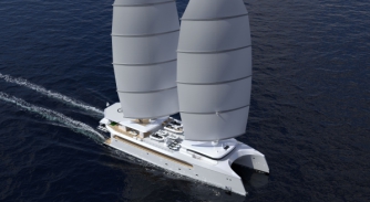 Image for Construction begins on world’s largest sailing catamaran