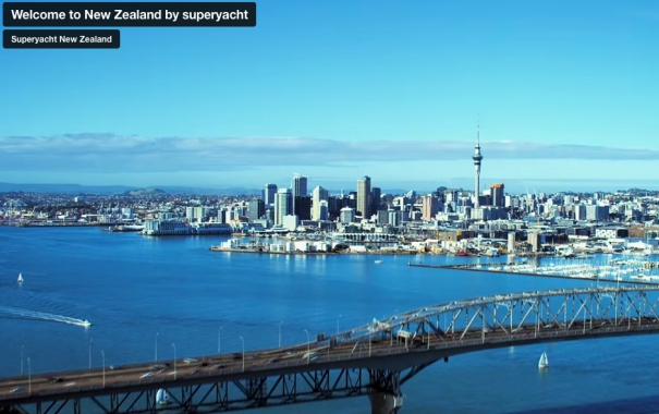 Video thumbnail for Welcome to New Zealand by superyacht